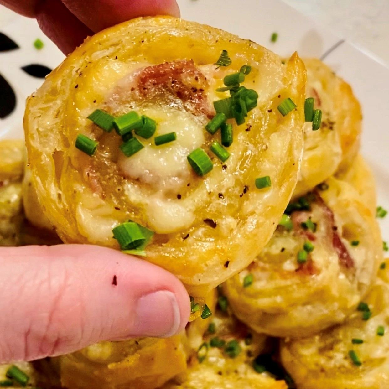 Prosciutto pinwheels